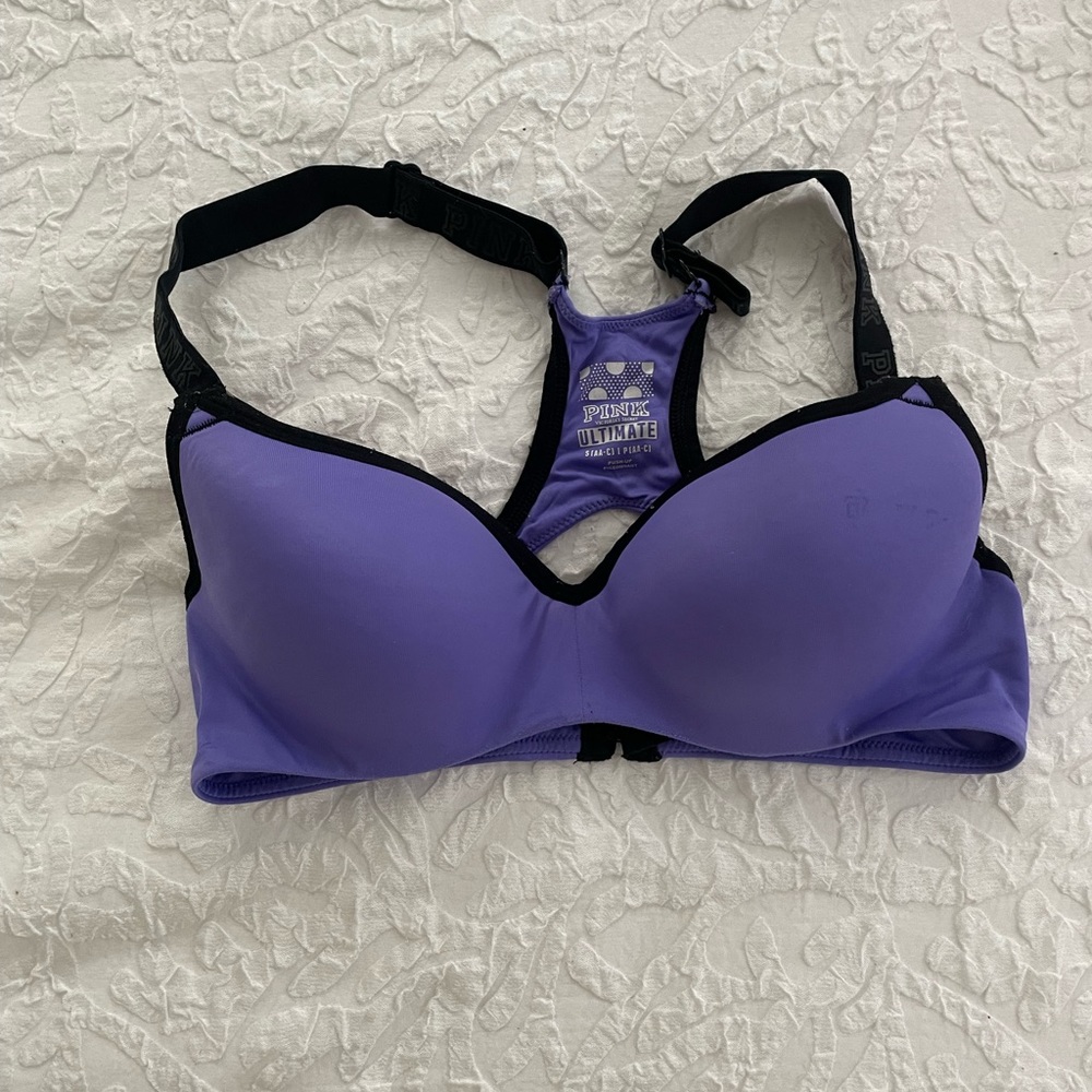 Pink Victoria’s Secret ultimate push up bra
